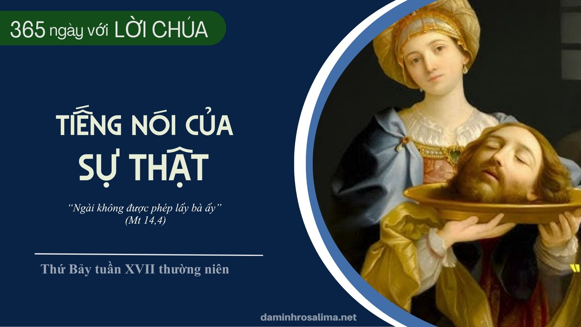 Thứ Bảy tuần XVII thường niên